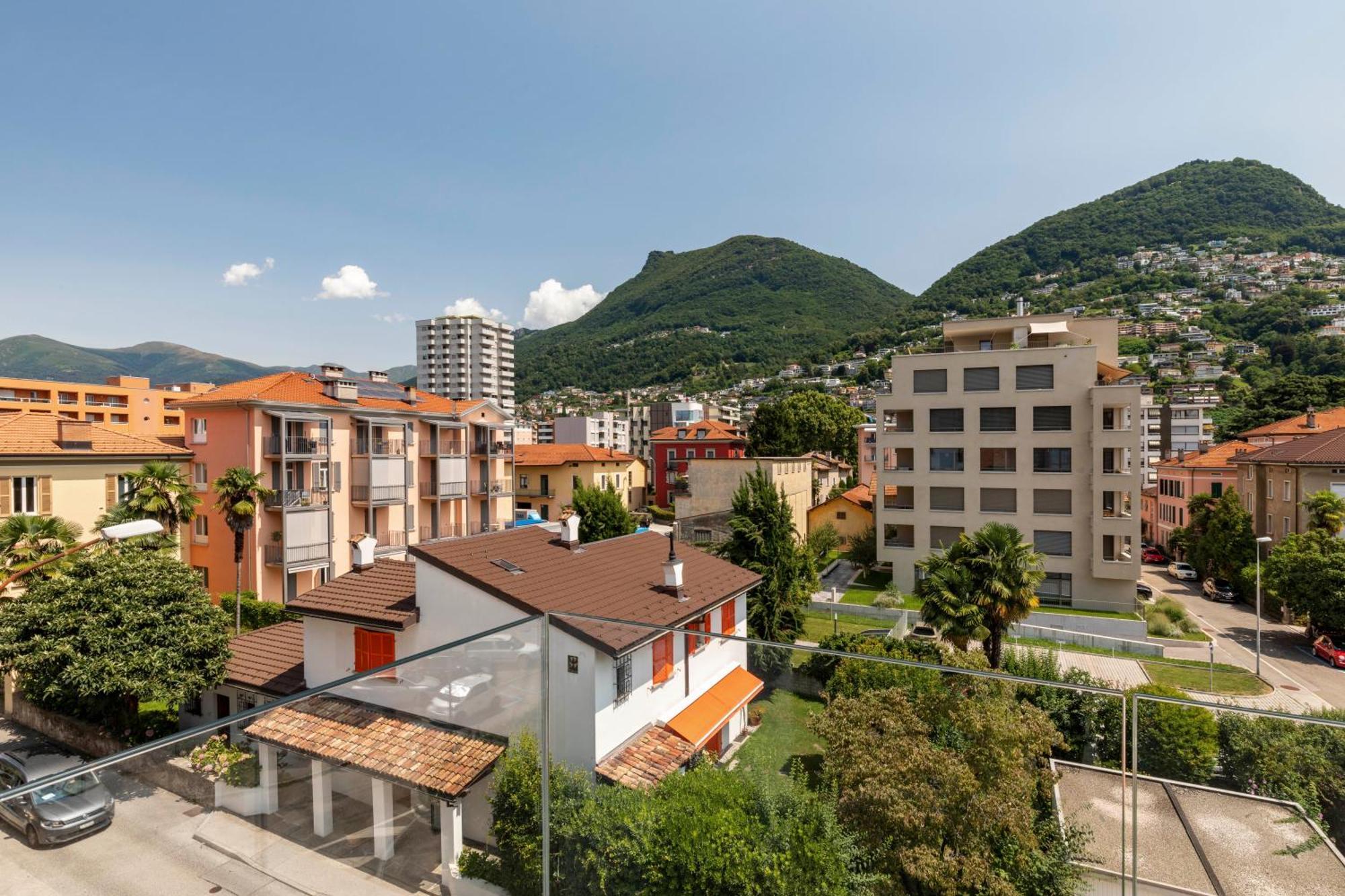 Regalia Suites - Free Parking Lugano Exteriör bild