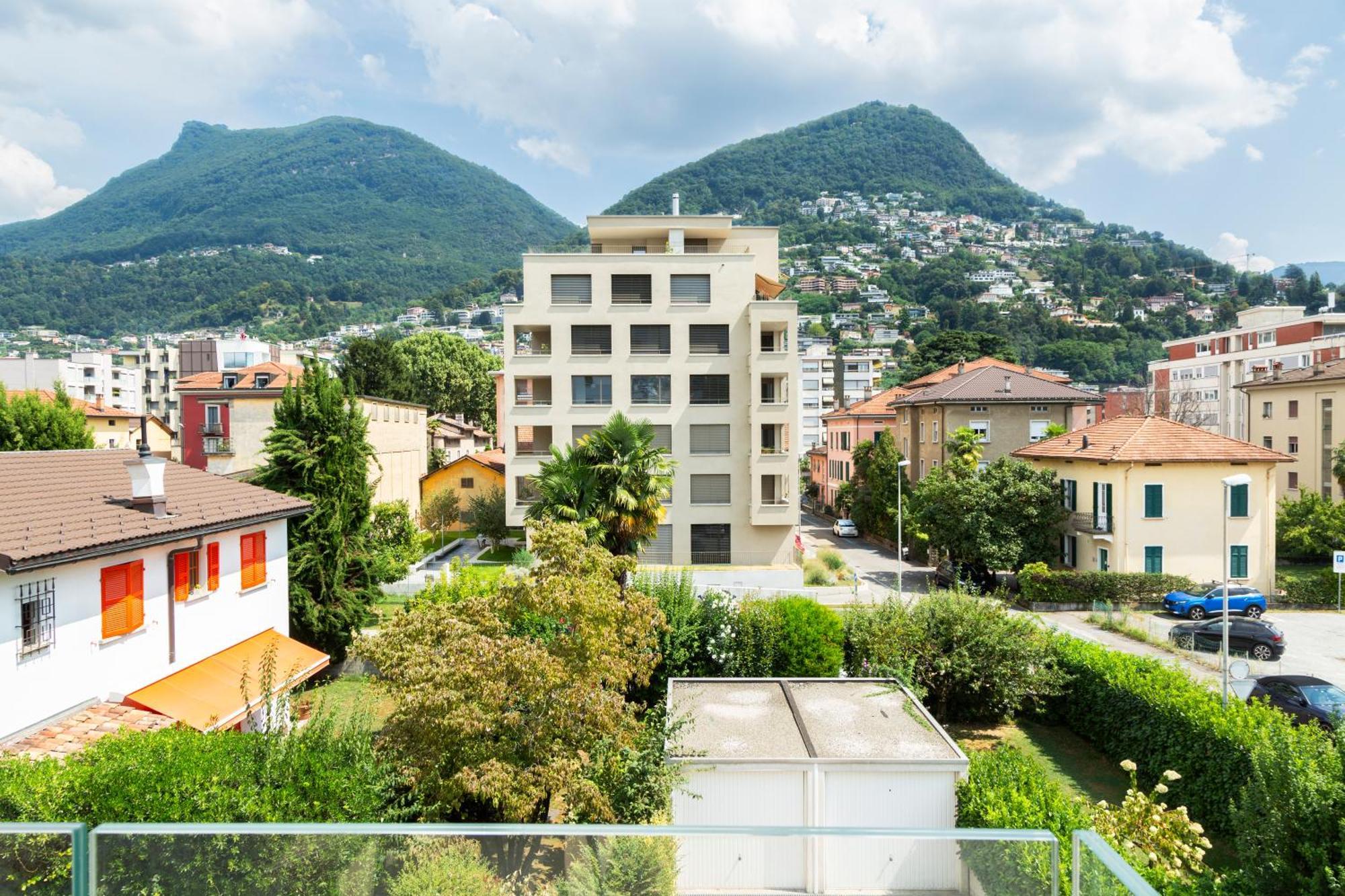 Regalia Suites - Free Parking Lugano Exteriör bild