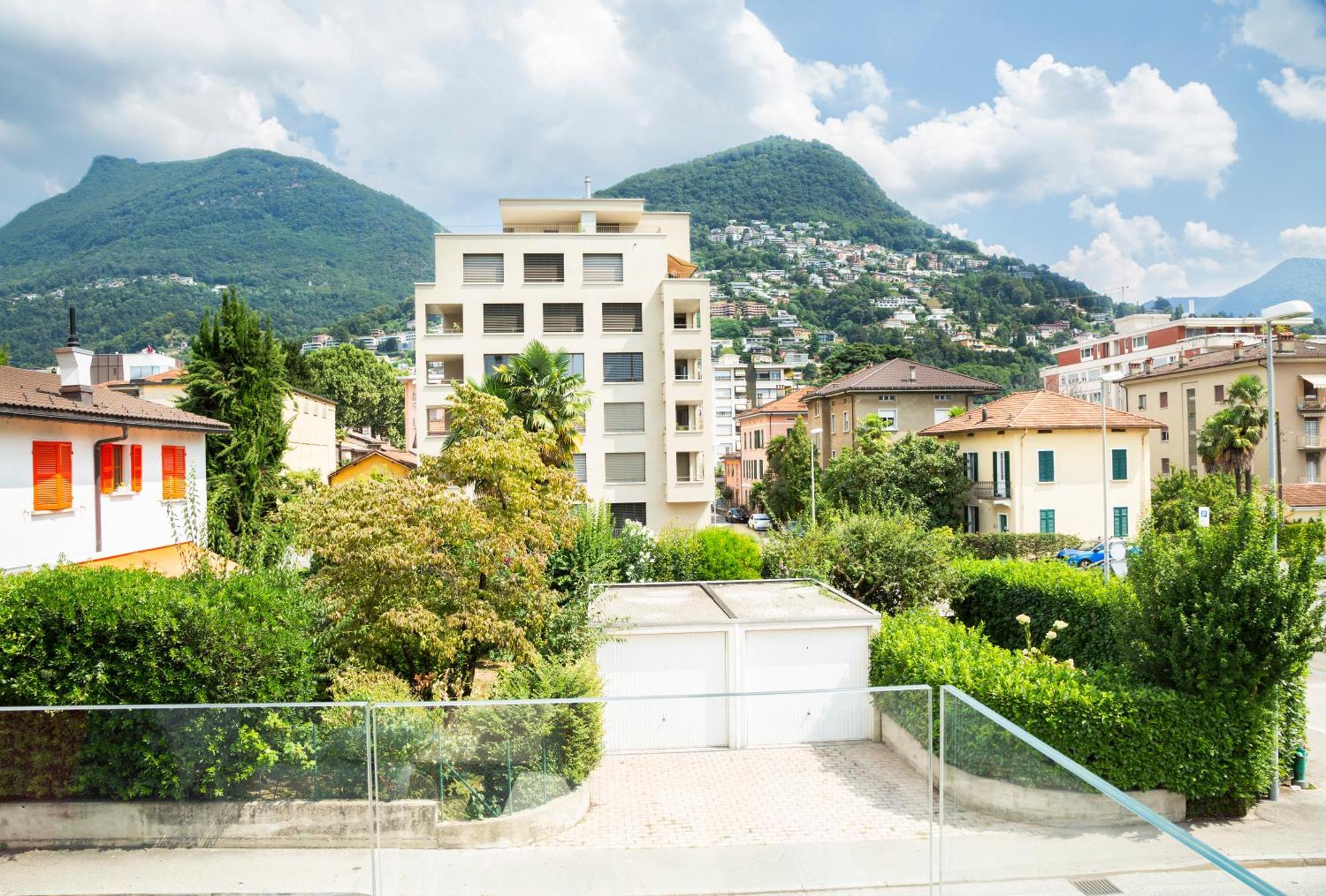 Regalia Suites - Free Parking Lugano Exteriör bild